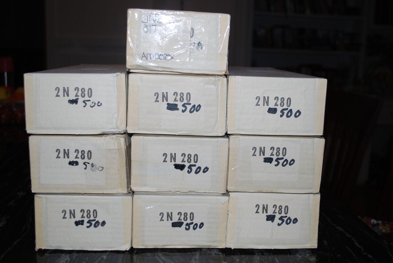 Amperex OC71 2N280 CV7005 NKT275 Red Dot Germanium Transistor NOS