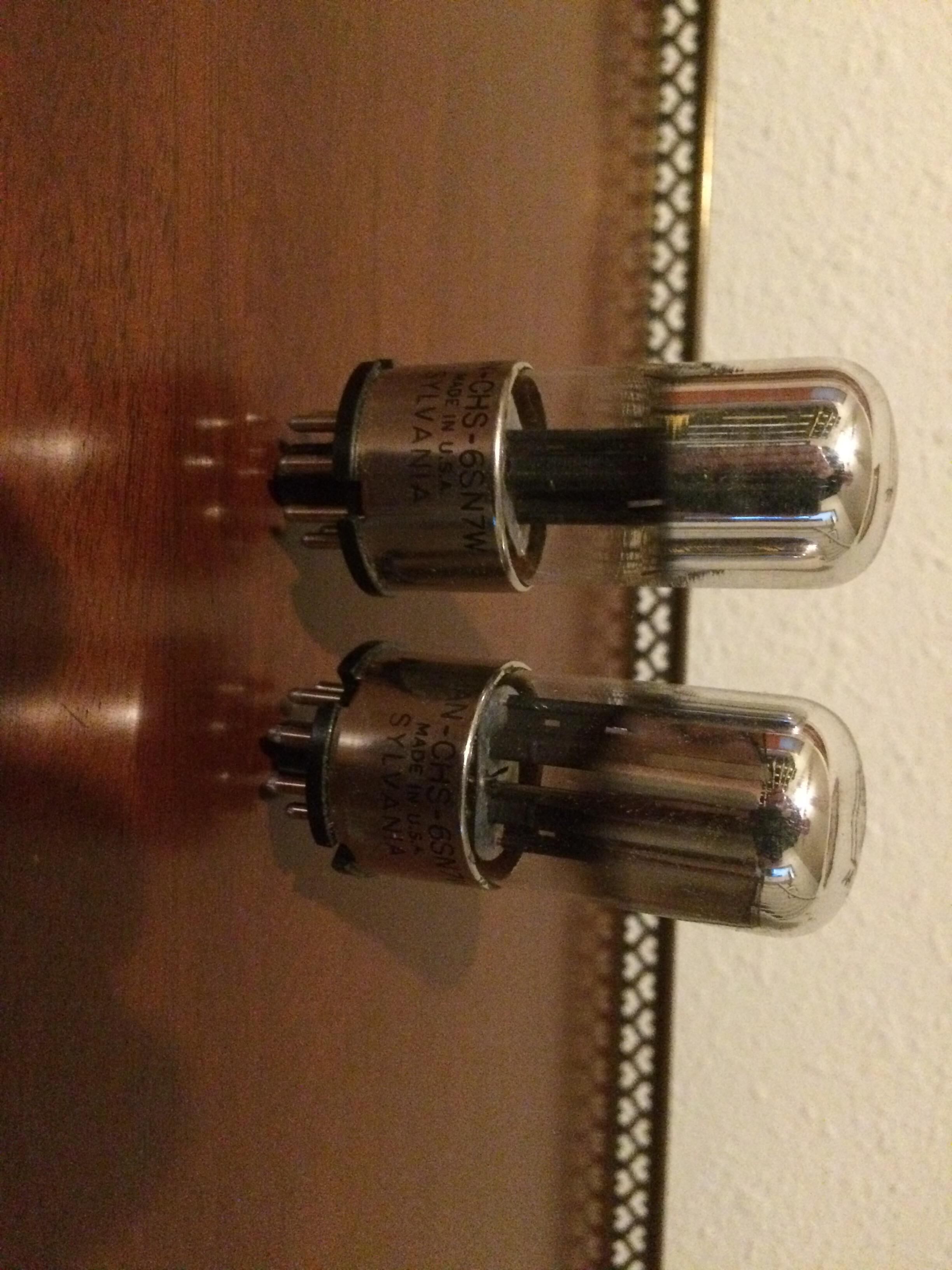 Sylvania 6SN7W Metal Base - NOS Vacuum Tubes for Sale | Tubes Unlimited