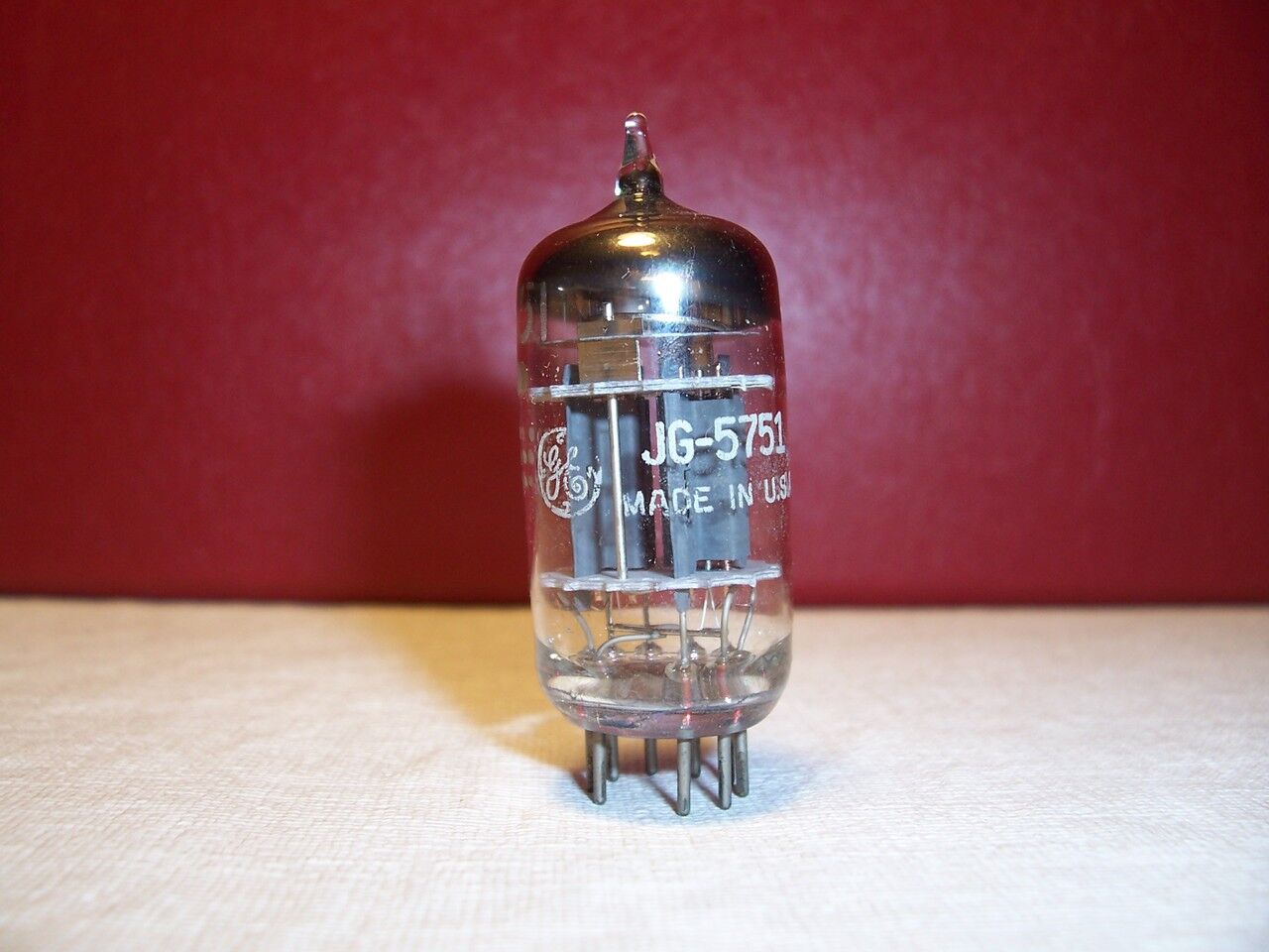 GE 5751 triple mica grey plate - NOS Vacuum Tubes for Sale | Tubes Unlimited