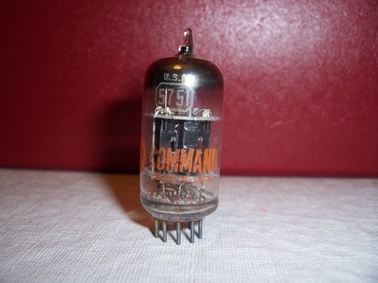 RCA 5751 2 Mica Command NOS Vacuum Tubes for Sale Tubes Unlimited