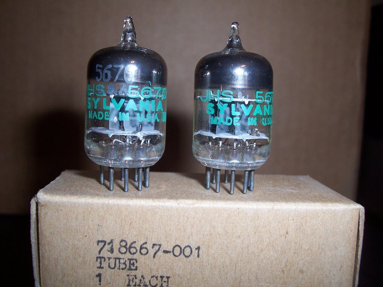 Sylvania 5670 - NOS Vacuum Tubes for Sale | Tubes Unlimited