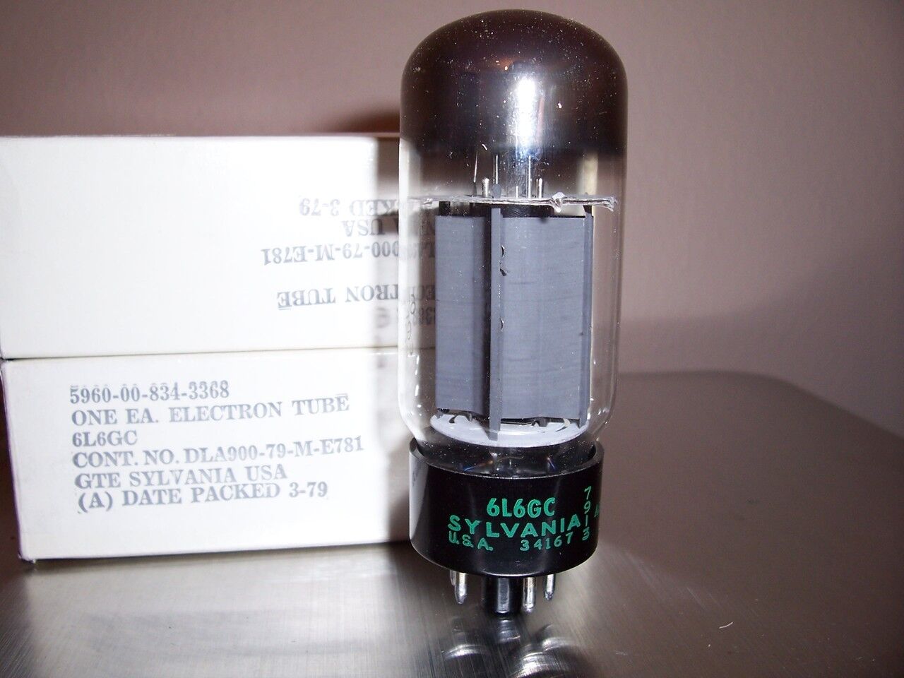 Sylvania 6L6GC - NOS Vacuum Tubes for Sale | Tubes Unlimited