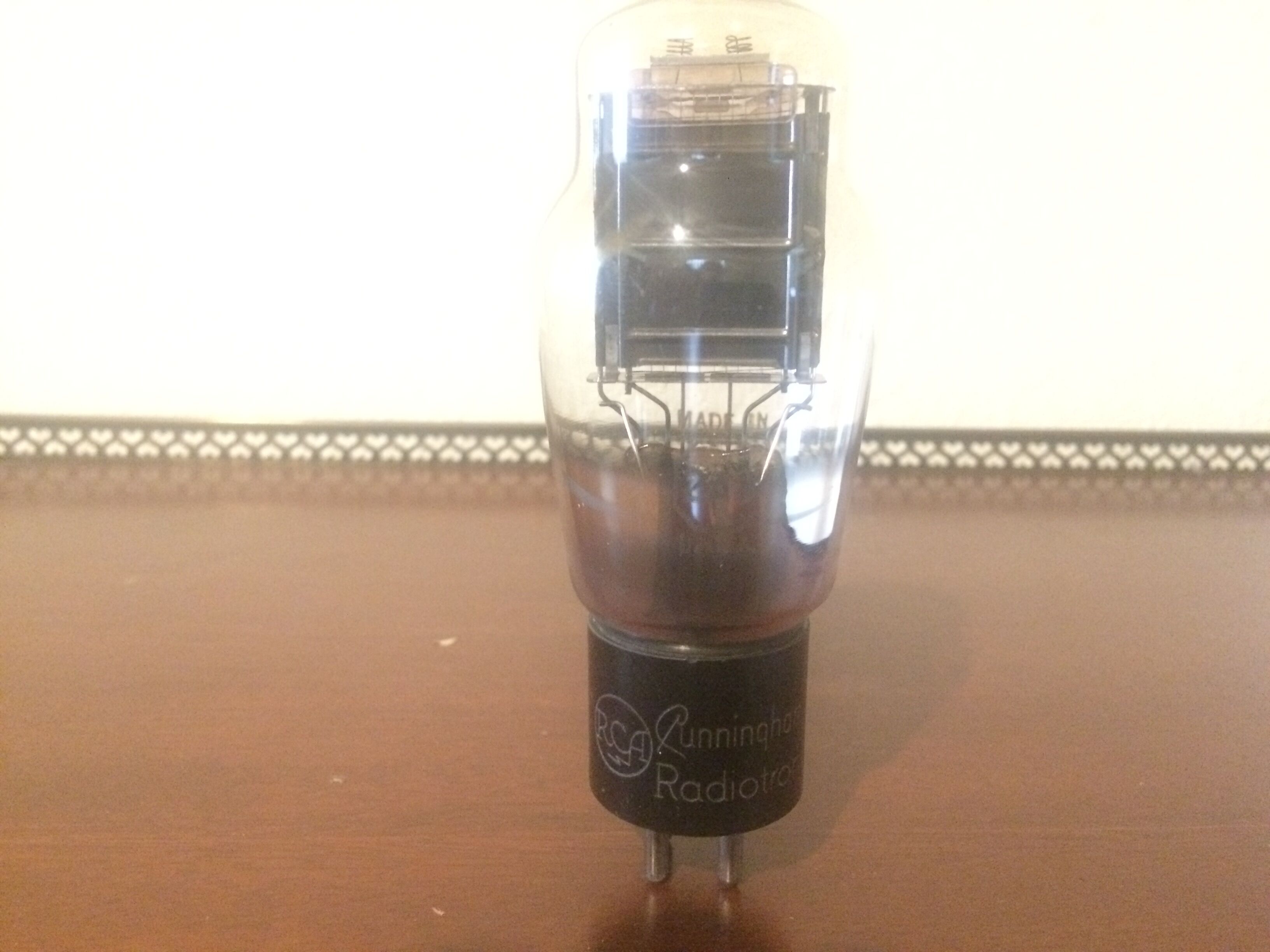 RCA Cunningham 2A3 Single Plate 1930's Engraved Base - NOS Vacuum Tubes for  Sale | Tubes Unlimited